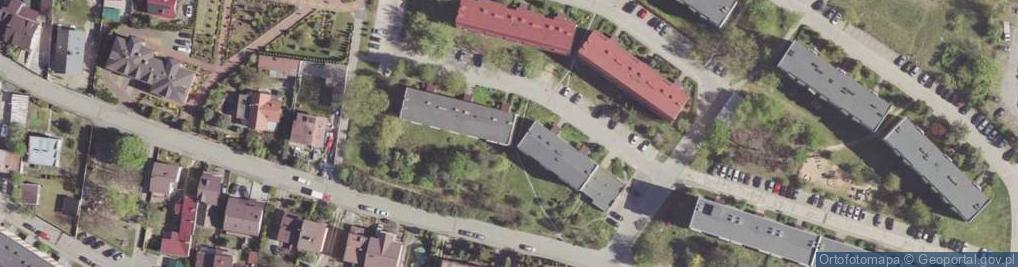 Zdjęcie satelitarne Międzyzakładowa Spółdzielnia Mieszkaniowa w Radomiu