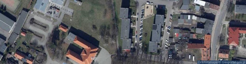 Zdjęcie satelitarne Międzyzakładowa Spółdzielnia Mieszkaniowa w Sulechowie