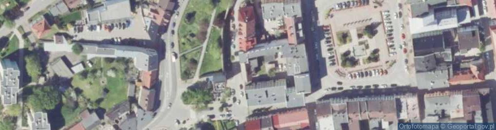 Zdjęcie satelitarne Międzyzakładowy Związek Zawodowy Papierników w Krapkowicach