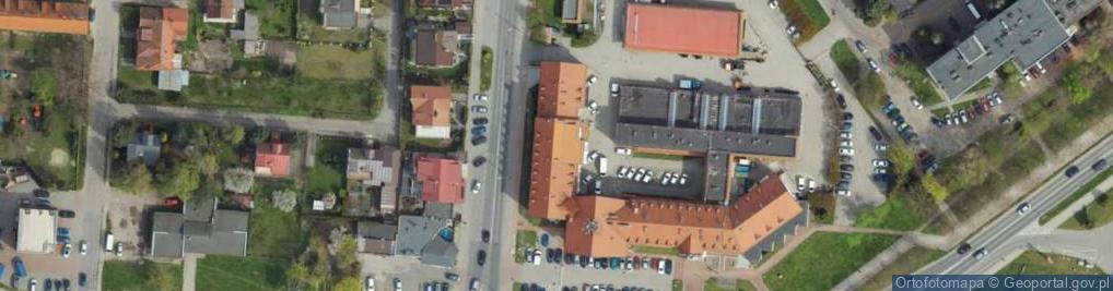 Zdjęcie satelitarne Międzyzakładowy Związek Zawodowy Pracowników Koncernu Energetycznego Energa Oddziału Elbląskie Zakłady Energetyczne
