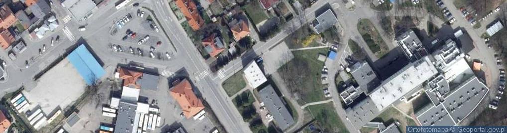 Zdjęcie satelitarne Międzyzakładowy Związek Zawodowy Pracowników Ochrony Zdrowia i Pomocy Społecznej przy Samodzielnym Publicznym Zespole Opieki Zdrowotnej w Kędzierzynie Koźlu