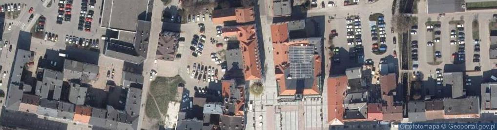 Zdjęcie satelitarne Miejska Jednostka Obsługi Oświaty w Szczecinku