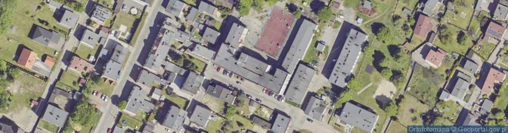 Zdjęcie satelitarne Miejska Szkoła Podstawowa nr 12 im Jana Demarczyka