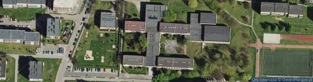 Zdjęcie satelitarne Miejska Szkoła Podstawowa nr 13 im Powstańców Śląskich