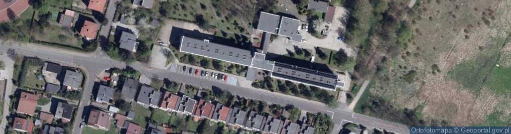 Zdjęcie satelitarne Miejski Dom Pomocy Społecznej w Rybniku