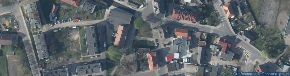 Zdjęcie satelitarne Miejski Klub Sportowy Budowlani Gozdnica
