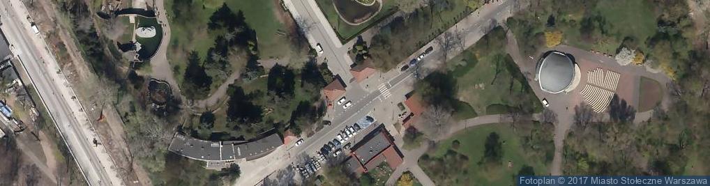 Zdjęcie satelitarne Miejski Ogród Zoologiczny