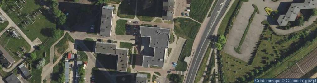 Zdjęcie satelitarne Miejski Ośrodek Doskonalenia Nauczycieli w Koninie