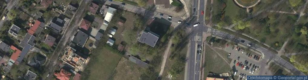 Zdjęcie satelitarne Miejski Ośrodek Kultury w Pruszkowie