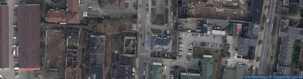 Zdjęcie satelitarne Miejski Ośrodek Pomocy Rodzinie w Piotrkowie Tryb