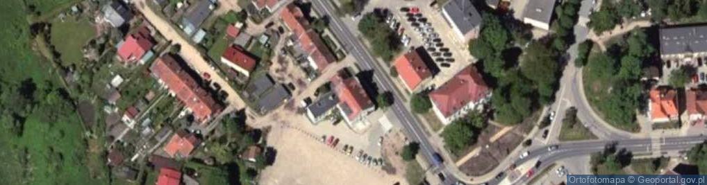 Zdjęcie satelitarne Miejski Ośrodek Pomocy Społecznej w Biskupcu
