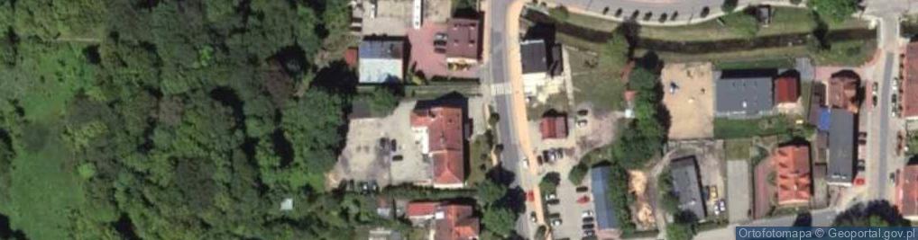 Zdjęcie satelitarne Miejski Ośrodek Pomocy Społecznej w Jezioranach