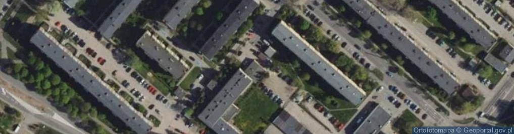 Zdjęcie satelitarne Miejski Ośrodek Pomocy Społecznej w Kutnie