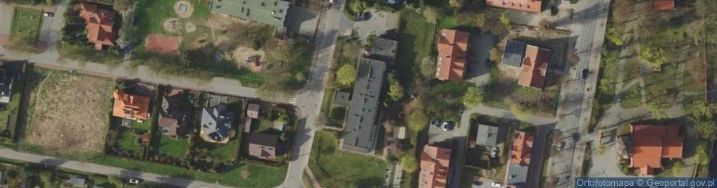 Zdjęcie satelitarne Miejski Ośrodek Pomocy Społecznej w Pruszczu Gdańskim