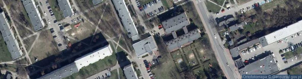 Zdjęcie satelitarne Miejski Ośrodek Pomocy Społecznej Zduńska Wola