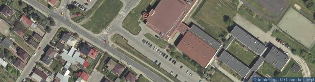 Zdjęcie satelitarne Miejski Ośrodek Sportu i Rekreacji w Janowie Lubelskim