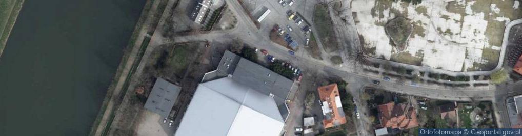 Zdjęcie satelitarne Miejski Ośrodek Sportu i Rekreacji w Opolu