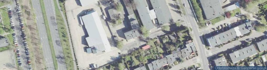 Zdjęcie satelitarne Miejski Zakład Budynków Komunalnych w Lesznie