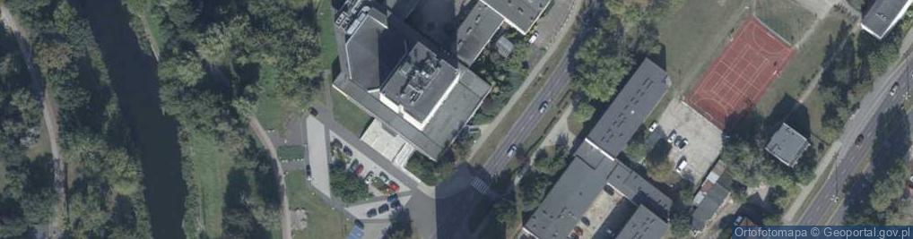 Zdjęcie satelitarne Miejski Zakład Gospodarki Mieszkaniowej w Pile