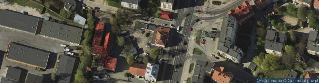 Zdjęcie satelitarne Miejski Zespół Profilaktyki i Terapii Uzależnień w Olsztynie