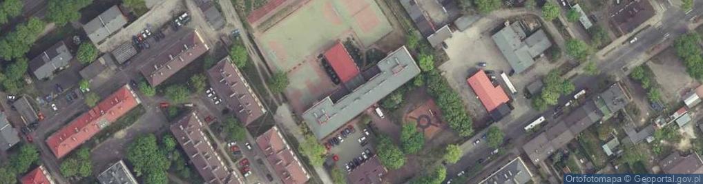Zdjęcie satelitarne Miejski Zespół Urbanistyczny w Żyrardowie