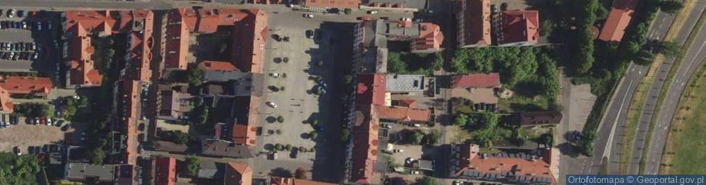 Zdjęcie satelitarne Miejski Zespół Usług Projektowych i Wykonawstwa Tomczak Kazimierz