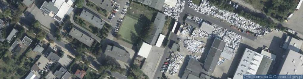 Zdjęcie satelitarne Miejskie Przedsiębiorstwo Energetyki Cieplnej Wodociągów i Kanalizacji w Środzie Wlkp