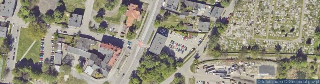 Zdjęcie satelitarne Miejskie Przedsiębiorstwo Gospodarki Mieszkaniowej