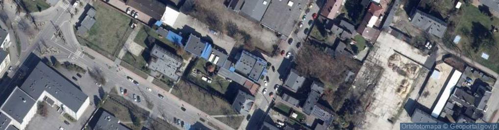 Zdjęcie satelitarne Miejskie Przedsiębiorstwo Wodociągów i Kanalizacji w Zduńskiej Woli
