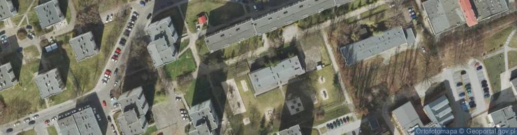 Zdjęcie satelitarne Miejskie Przedszkole nr 10 z Oddziałem Integracyjnym Wyspa Dzieci