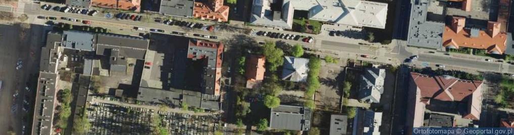 Zdjęcie satelitarne Miejskie Przedszkole nr 33 w Katowicach