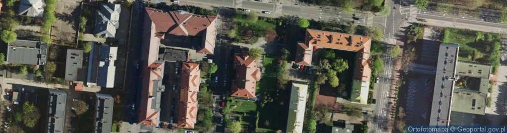 Zdjęcie satelitarne Miejskie Przedszkole nr 35 w Katowicach