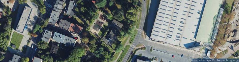 Zdjęcie satelitarne Miejskie Przedszkole nr 38 w Katowicach