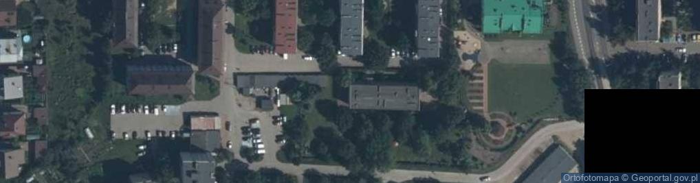 Zdjęcie satelitarne Miejskie Przedszkole nr 5 im Kubusia Puchatka