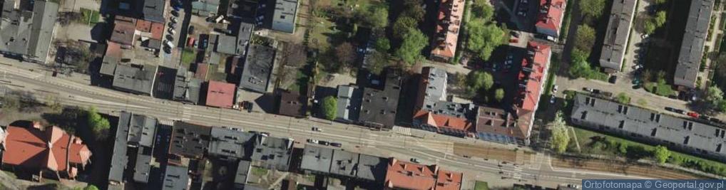 Zdjęcie satelitarne Miejskie Przedszkole nr 56 w Katowicach