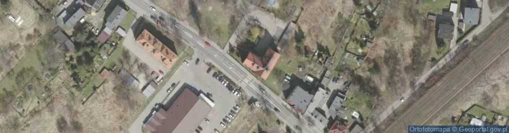 Zdjęcie satelitarne Miejskie Przedszkole nr 62 w Katowicach