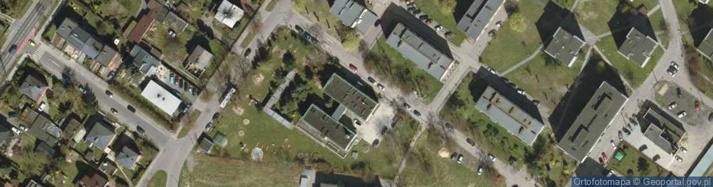 Zdjęcie satelitarne Miejskie Przedszkole nr 7 im Marii Montessori