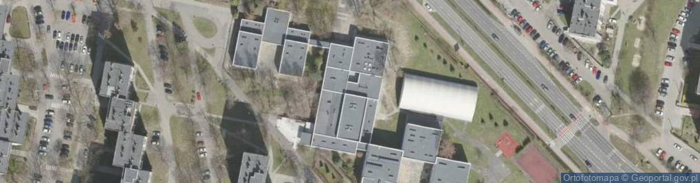 Zdjęcie satelitarne Miejskie Przedszkole nr 87 im Juliana Tuwima w Katowicach