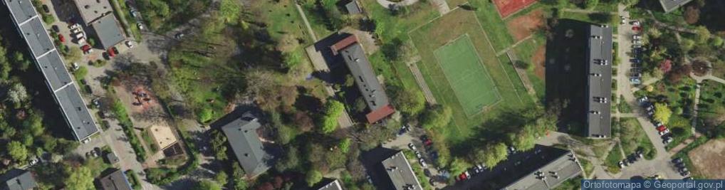 Zdjęcie satelitarne Miejskie Przedszkole nr 97 w Katowicach