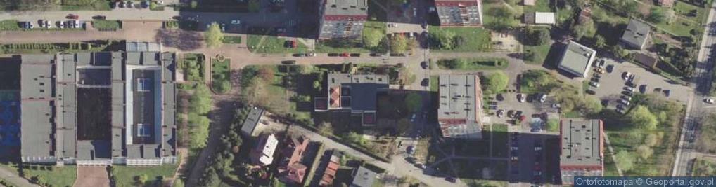 Zdjęcie satelitarne Miejskie Przedszkole nr 99 w Katowicach