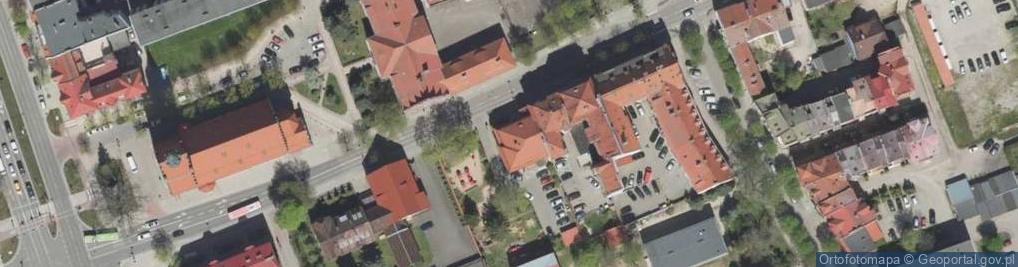 Zdjęcie satelitarne Miejskie Przedszkole Perełka im Jana Brzechwy w Ełku