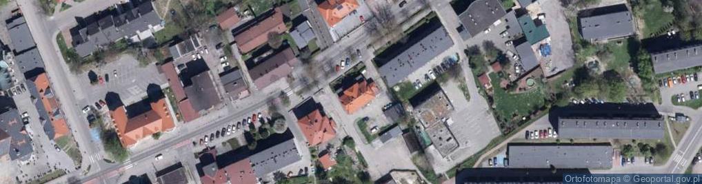 Zdjęcie satelitarne Miejskie Przesyłki Doręczeniowe Tuptuś Krystoforski Krzysztof Ćwikiel Ireneusz