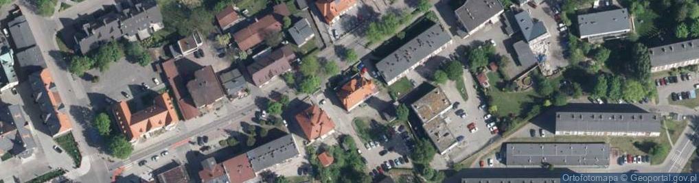 Zdjęcie satelitarne Miejskie Przesyłki Doręczeniowe Tuptuś Krystoforski Krzysztof Ćwikiel Ireneusz