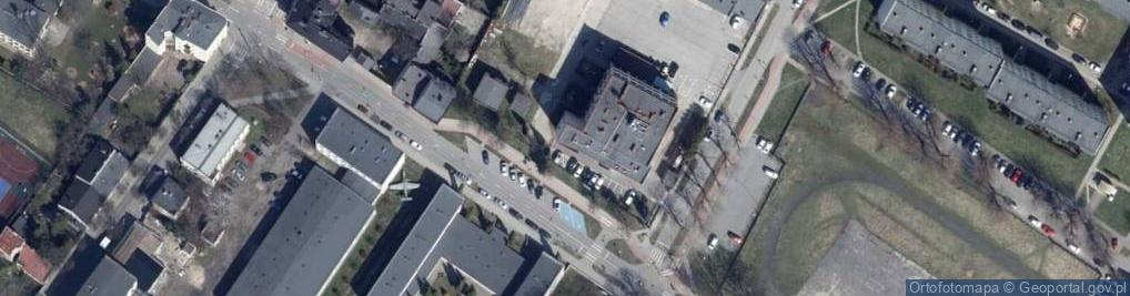 Zdjęcie satelitarne Miejskie Sieci Cieplne w Zduńskiej Woli