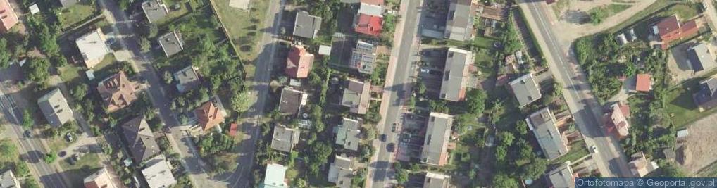 Zdjęcie satelitarne Miejskie Stowarzyszenie Rozwoju Kostrzyna Nad Odrą Przyszłość