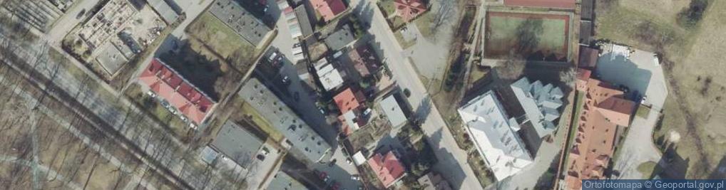 Zdjęcie satelitarne Miejskie Usługi Kurierskie Edyta Bociek