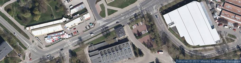 Zdjęcie satelitarne Miejskie Zakłady Autobusowe sp. z o.o.