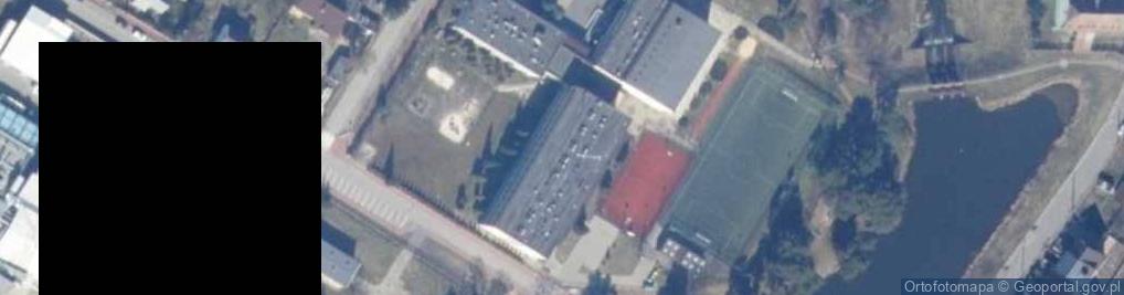 Zdjęcie satelitarne Miejsko Gminny Klub Sportów Obronnych Hamer w Kozienicach