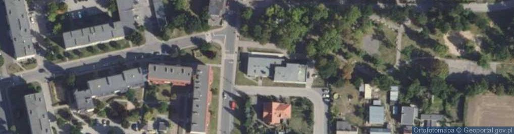 Zdjęcie satelitarne Miejsko Gminny Ośrodek Kultury w Buku