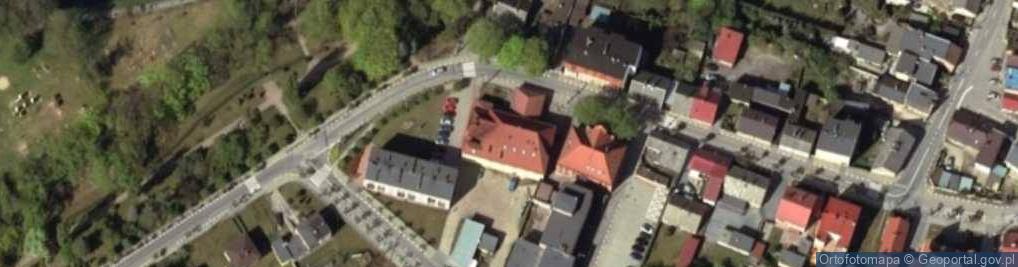 Zdjęcie satelitarne Miejsko Gminny Ośrodek Kultury w Lidzbarku